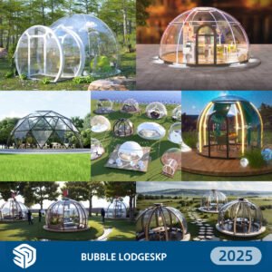 Bubble Lodge SKP Download SketchUp Models-72 Sets| ID3231